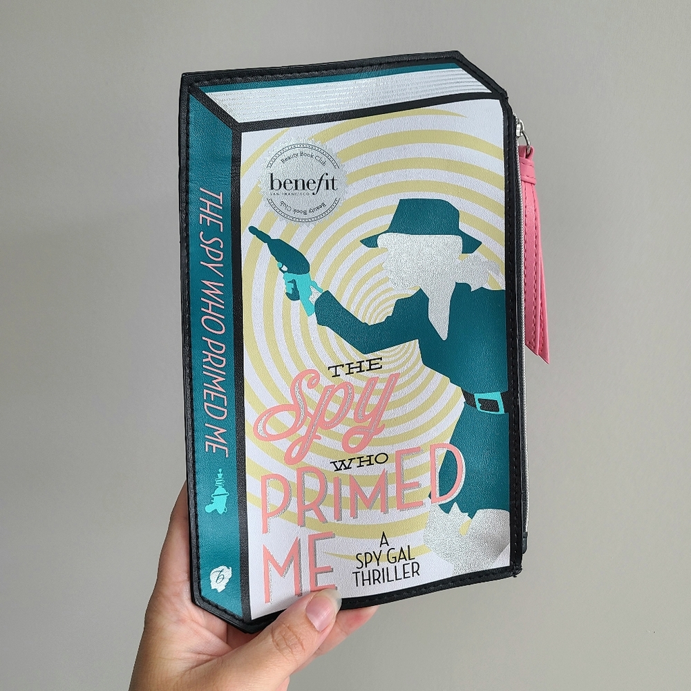 ✨2/$15-NWOT Benefit Cosmetics “the Spy Who Primed Me” Cosmetic Bag